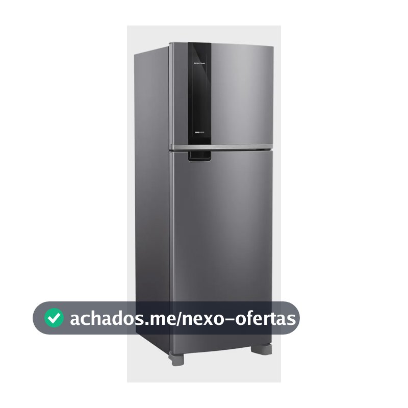 Geladeira Brastemp Frost Free 385 Litros Duplex Inox - BRM46MK
