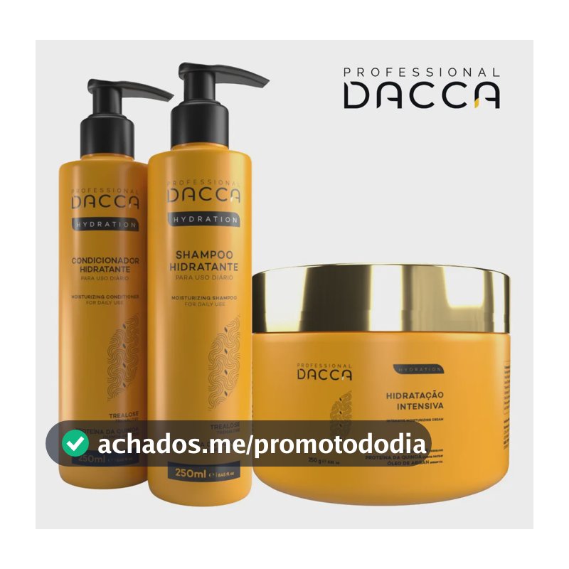 Kit Shampoo Condicionador Máscara De Hidratação Profissional