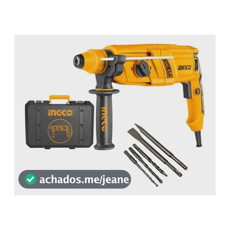 Martelete Combinado Sds Plus Ingco 800w (urgh9028-9)
