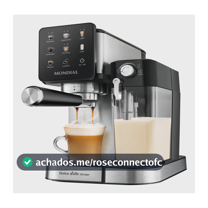 Cafeteira Espresso Automática Dolce Latte Mondial Ccl-01