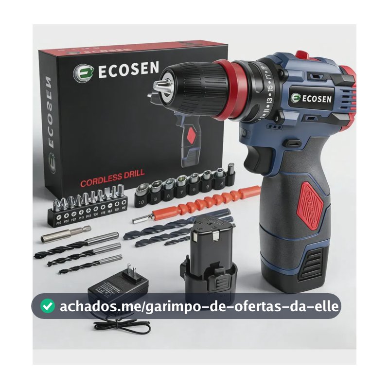 Furadeira Com Chave De Fenda Brushless 16.8v - 2 Baterias
