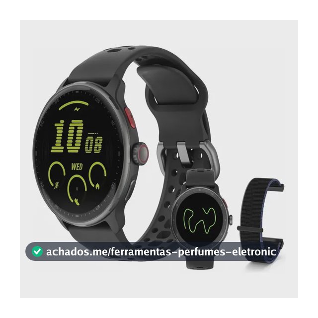 Relógio Inteligente Fb050 Amoled 3atm Sport Gps Tatuagem Preto 1 1#