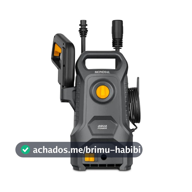Mondial LAP-04 GY Lavadora de Alta Pressão 1400W + Jato Ajustável