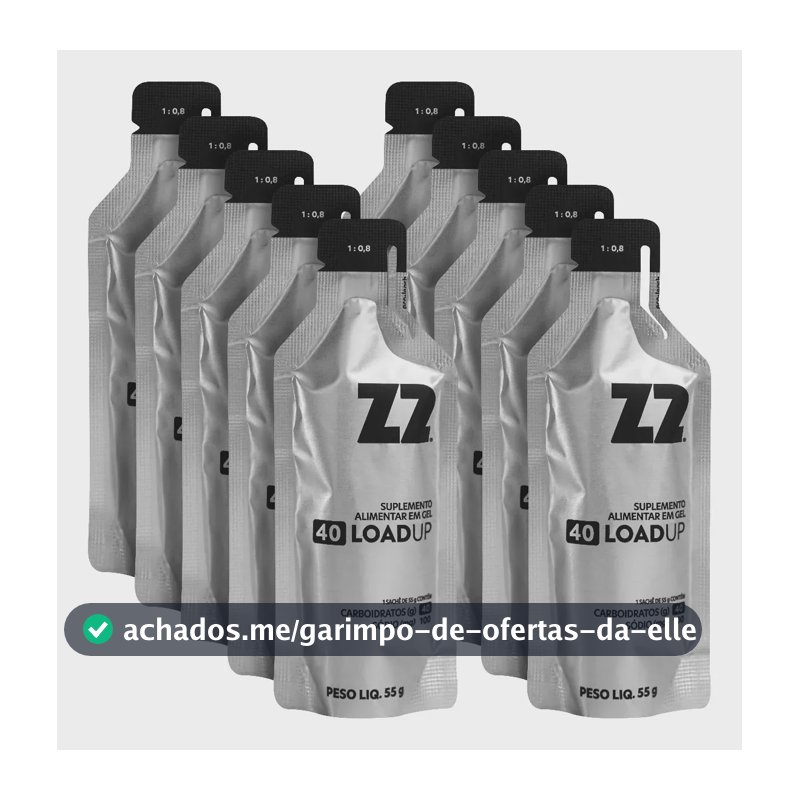 Energy Gel Z2 40 Carb Box 10uni Sachê 55g