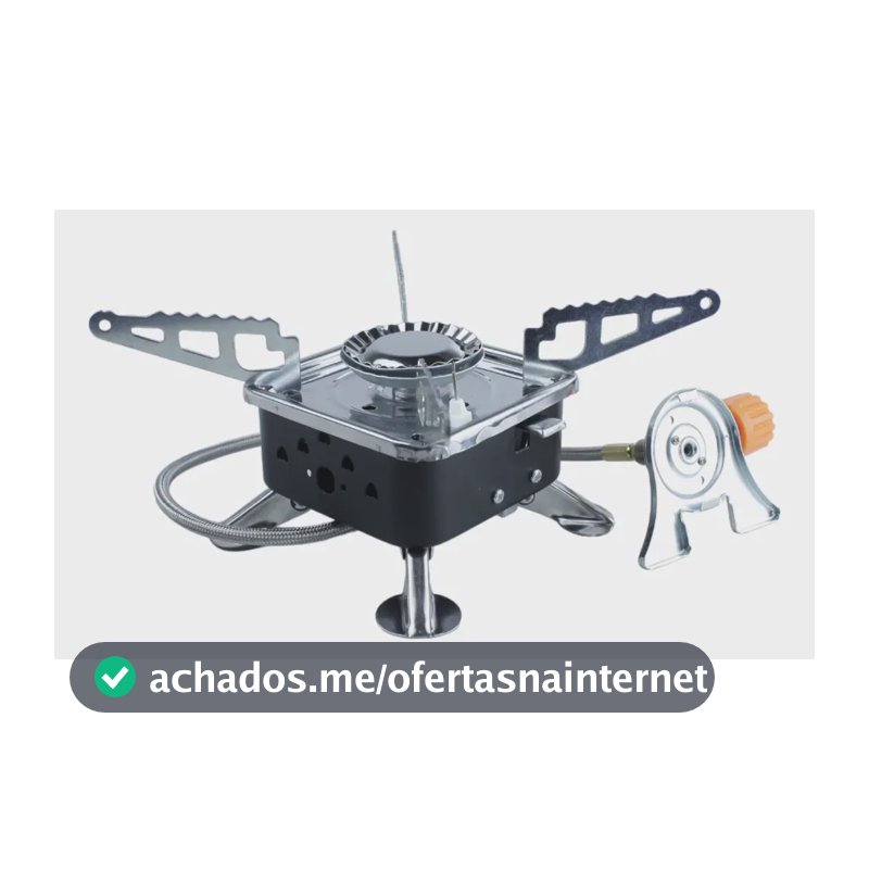 Fogareiro Átomo C/regulagem De Chamas Cozinha Camping - Ntk