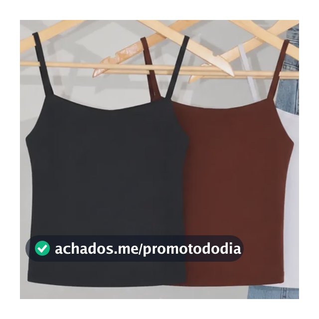 Kit 3 Regatinhas Femininas Suplex Forro Duplo Básica Casual