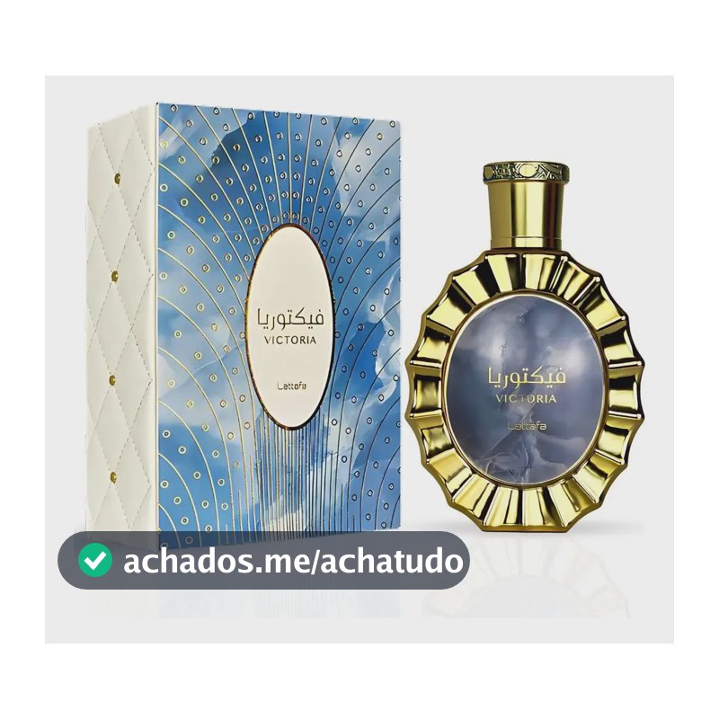 Perfume Victoria Lattafa Eau De Parfum 100ml Hannity Cosmeticos