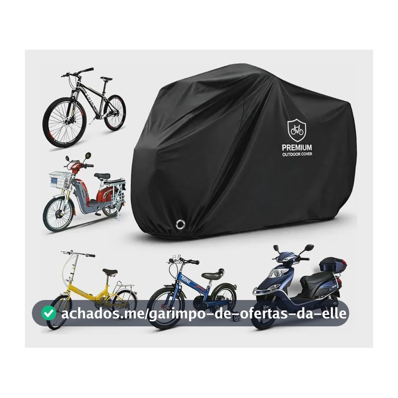 Capa Cobrir Bicicleta Bike Aro 24/26/29 Impermeável Forrada