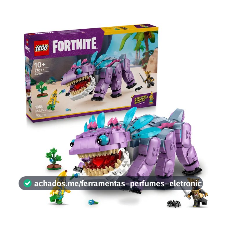 Brinquedo Lego® Fortnite® Klombo baseado no videogame 77077