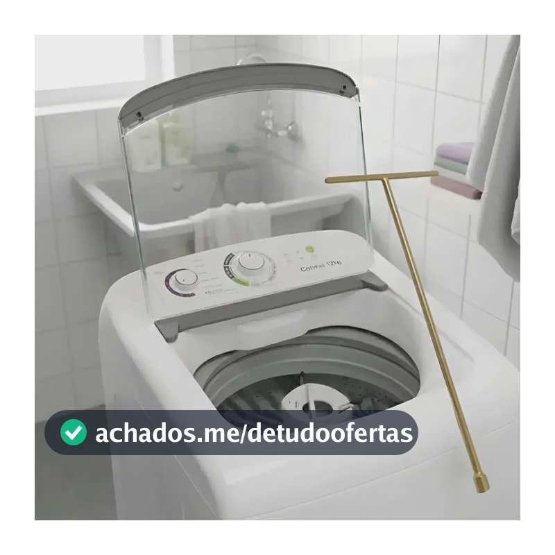 Chave T Para Abrir Maquina De Lavar Roupas Saca Agitador  Dourado Chave T 10mm Longa 45cm