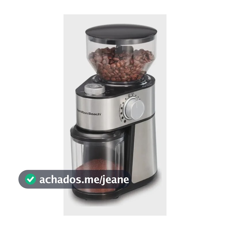 Moedor Moinho De Café Plus Hamilton Beach Inox Doméstico Moagem Uniforme 18 Controles De Granulação Triturador Secos
