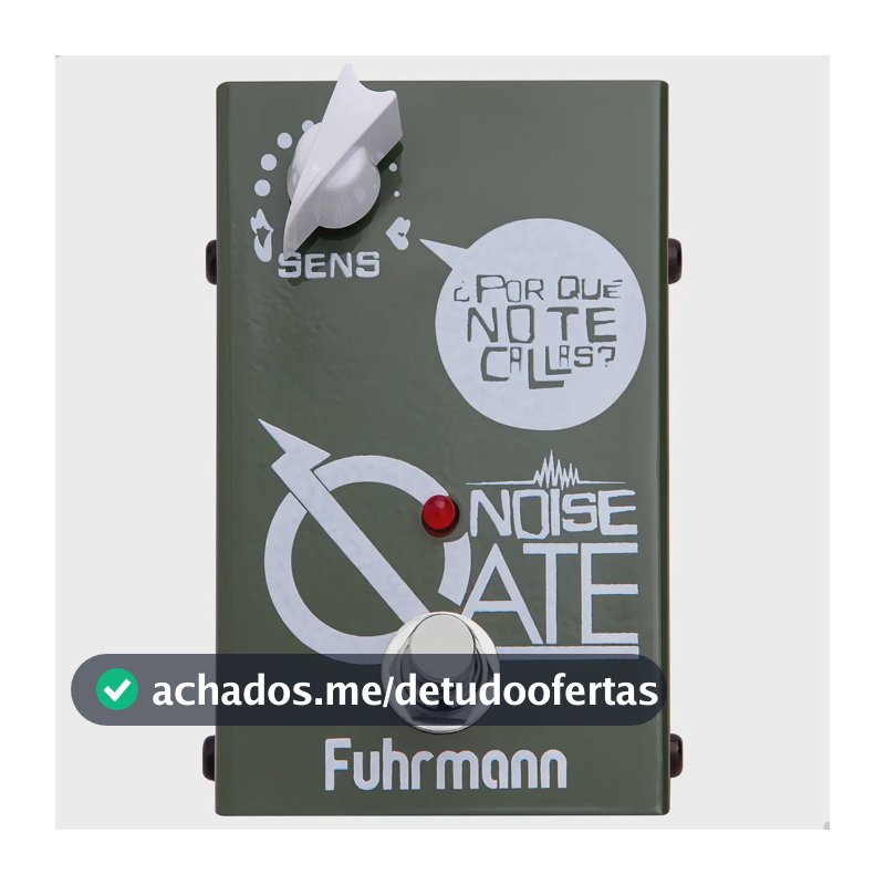 Pedal Fuhrmann Para Guitarra Noise Gate Ng02