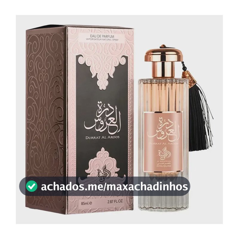 Perfume Da Noiva Árabe Durrat All Aroos 85 Ml Edp ORIGINAL +NF