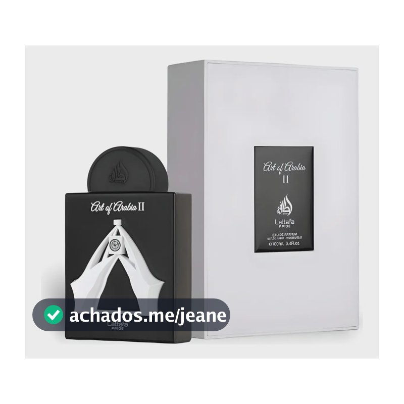Perfume Lattafa Pride Art Of Arabia Ll 100 Ml Original