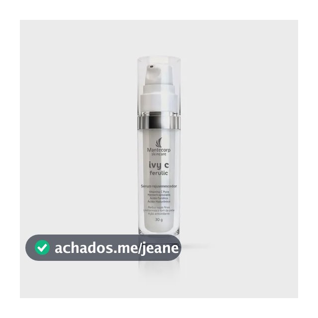 Sérum Rejuvenescedor Facial Ivy C Ferulic 30g Mantecorp Todo Tipo De Pele Dia/noite