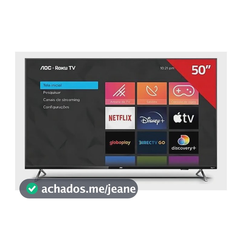 Smart TV AOC 50U6125 50'' 4K LED