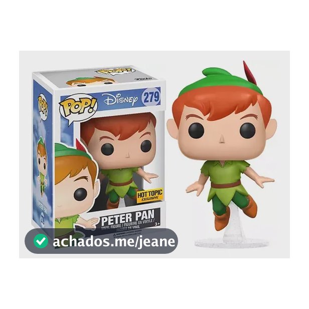 Funko Pop Peter Pan Hot Topic - Disney Peter Pan - #279