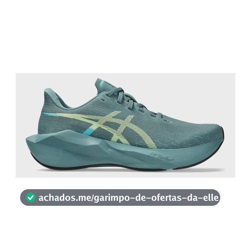 Tênis Asics Novablast 6 Verde/amarelo 41 Br