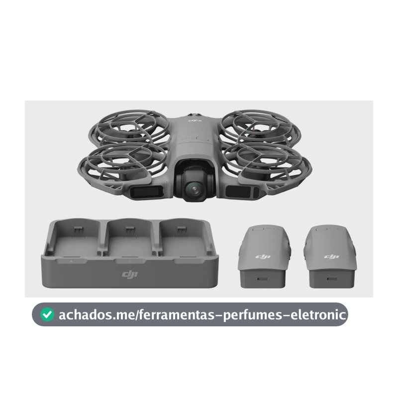 Drone DJI Neo 2 Fly More Combo (somente o drone), com câmera 4K, decolagem e pouso controlados por gestos, ActiveTrack, detecção omnidirecional de obstáculos, ideal para iniciantes - DJI070