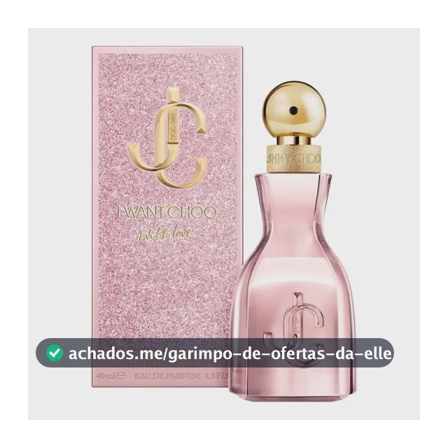 Perfume Jimmy Choo I Want Choo With Love Edp 40ml Feminino