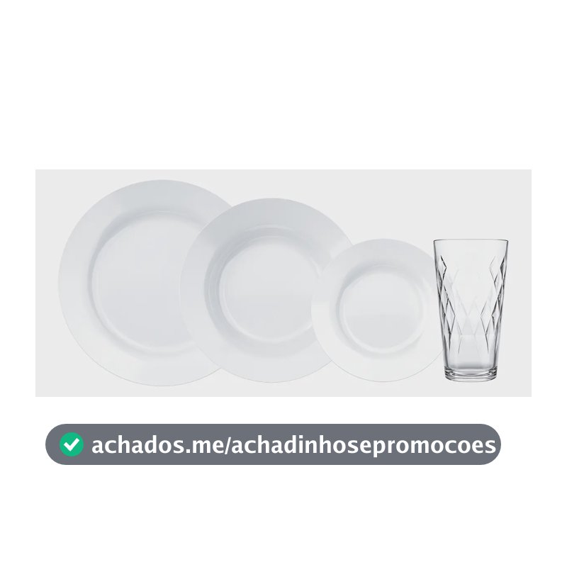 Aparelho De Jantar 16 Peças Duralex Menu