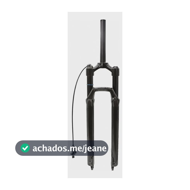 Suspensão Mtb 29 Gta Rx Black Ar/óleo 120mm Trava No Guidão Preto