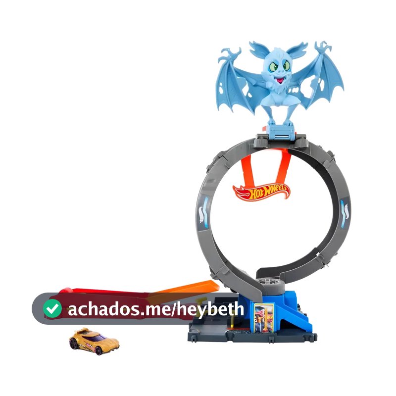 Pista Hot Wheels City Loop Ataque Do Morcego - Mattel 2024 Cor Colorido