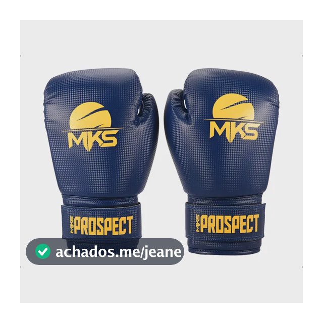 Luva De Boxe Muay Thai Kickboxing Mks Combat New Prospect Nf