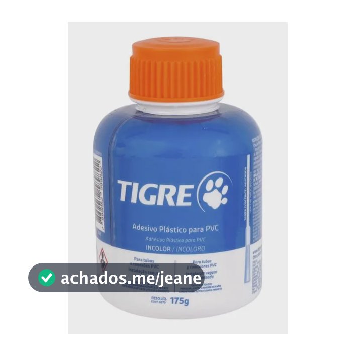 Cola Cano PVC Tigre Incolor 175gr C/ Pincel