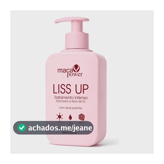 Progressiva Liss Up Maca Power 500ml Sem Frizz
