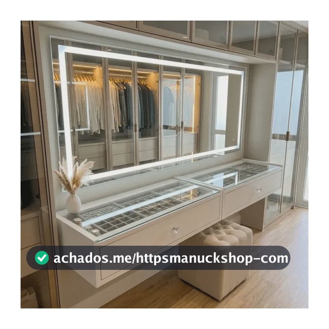 Penteadeira De Maquiagem Em Mdf 15mm Com Gavetas Reforçadas Branco