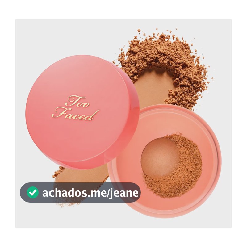 Pó Solto Too Faced Peach Perfector Caramelized Peach