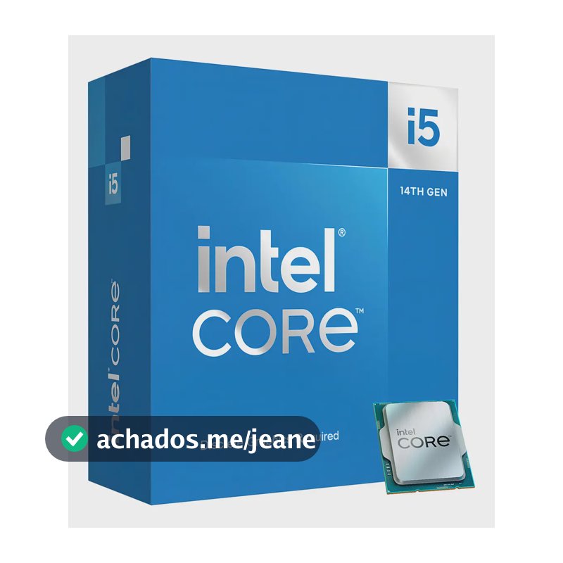 Processador Intel Core i5 14ª Geração 14400F 4.7GHz 10 Núcleos LGA1700