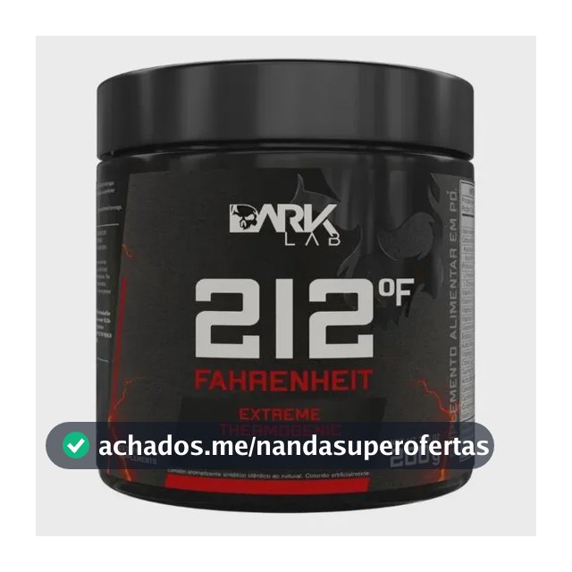 Termogênico 212 Fahrenheit Frutas Vermelhas 200g Dark Lab