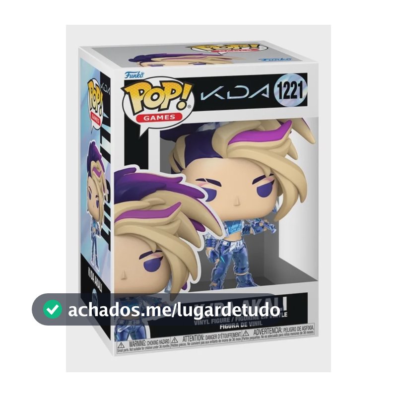 Boneco Funko League Of Legends K/da Akali 12972
