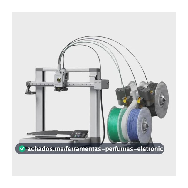 Bambu Lab A1 Combo Ams Lite Prateada Impressora 3d 127/220v Prateado