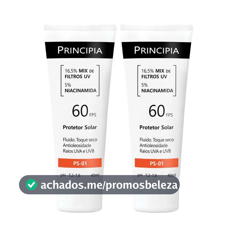Principia Kit Protetor Solar Facial Ps-01 Fps60