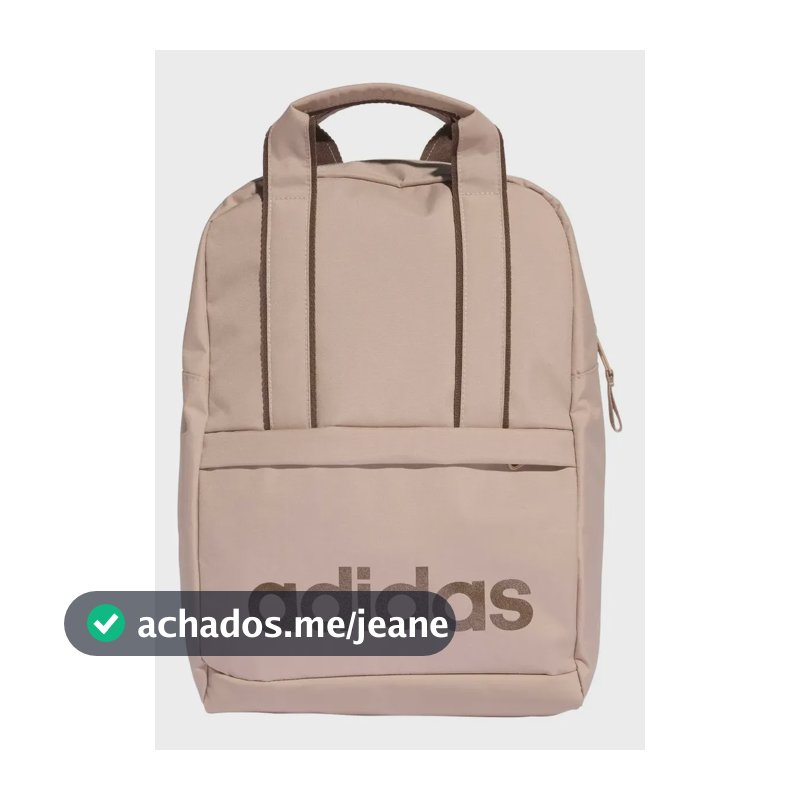 Mochila Linear Essentials adidas Marrom-claro Liso