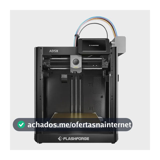 Impressora 3d Flashforge Ad5x cor preto