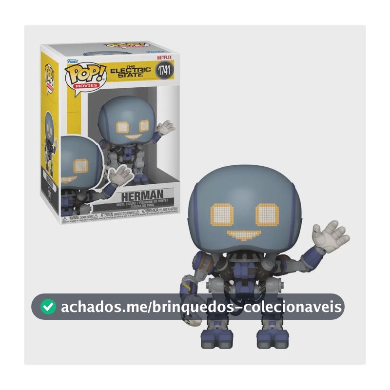 Boneco Funko Pop! The Electric State - Herman