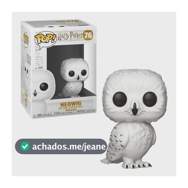 Boneco Funko Pop! Harry Potter - Edwiges #76
