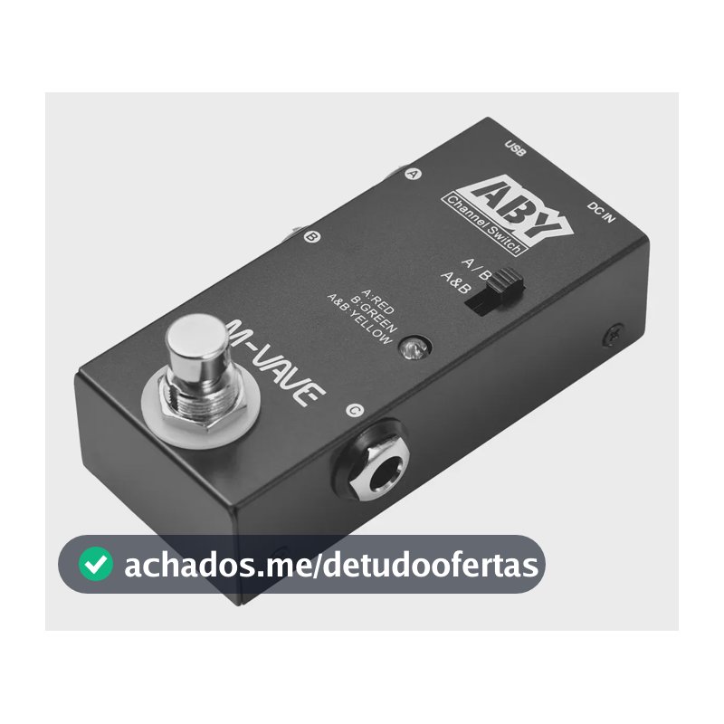 Pedal De Guitarra M-vave Aby Channel Switch Vave-786