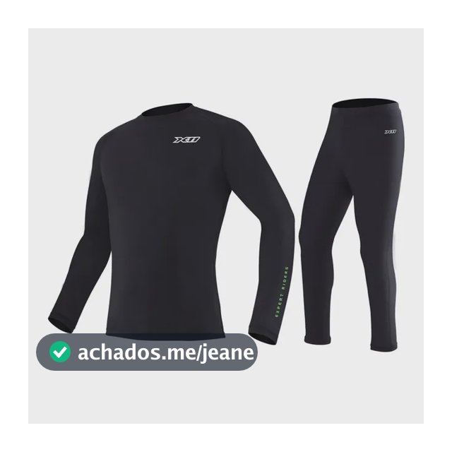 Conjunto Blusa + Calça Segunda Pele Frio X11 Climate A Vista