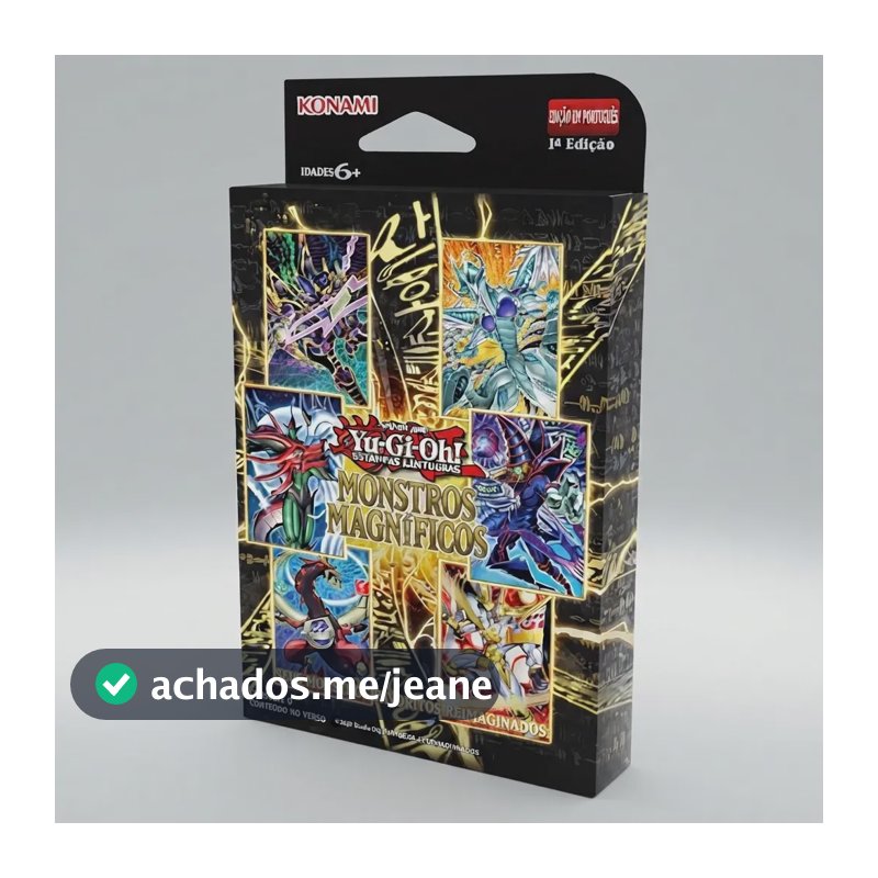 Tuck Box - Monstros Magnificos - Yu-gi-oh - Portugues Yu Gi Oh Português