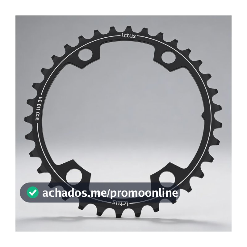 Coroa Ictus Indexada Bcd 110 Assimetrica 34t