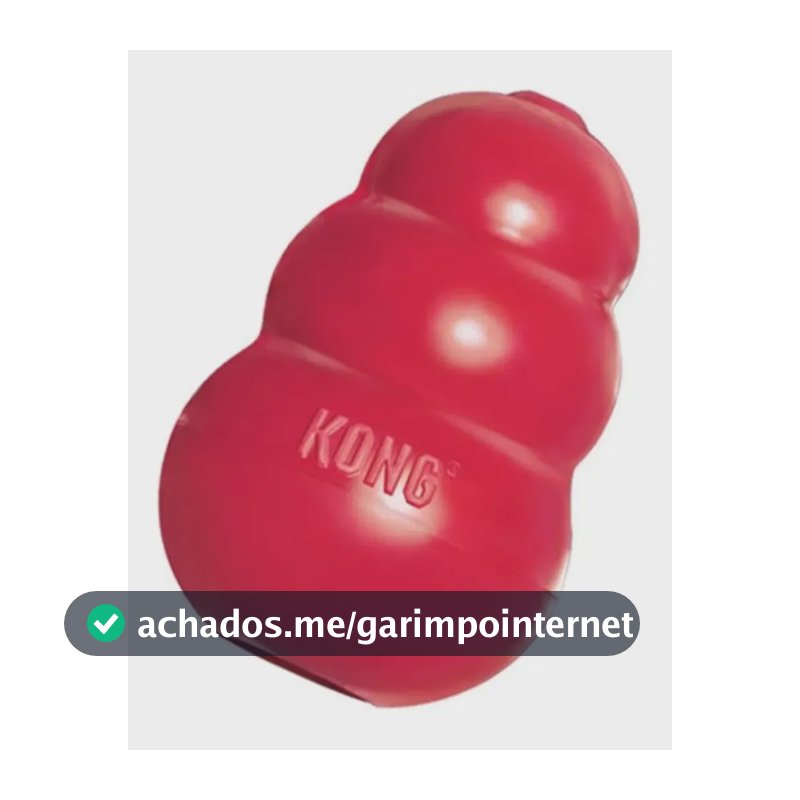 Brinquedo Kong Clássico Extra Grande Vermelho