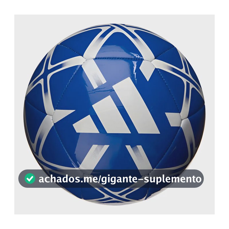 Bola Starlancer Club adidas Cor Blue / White