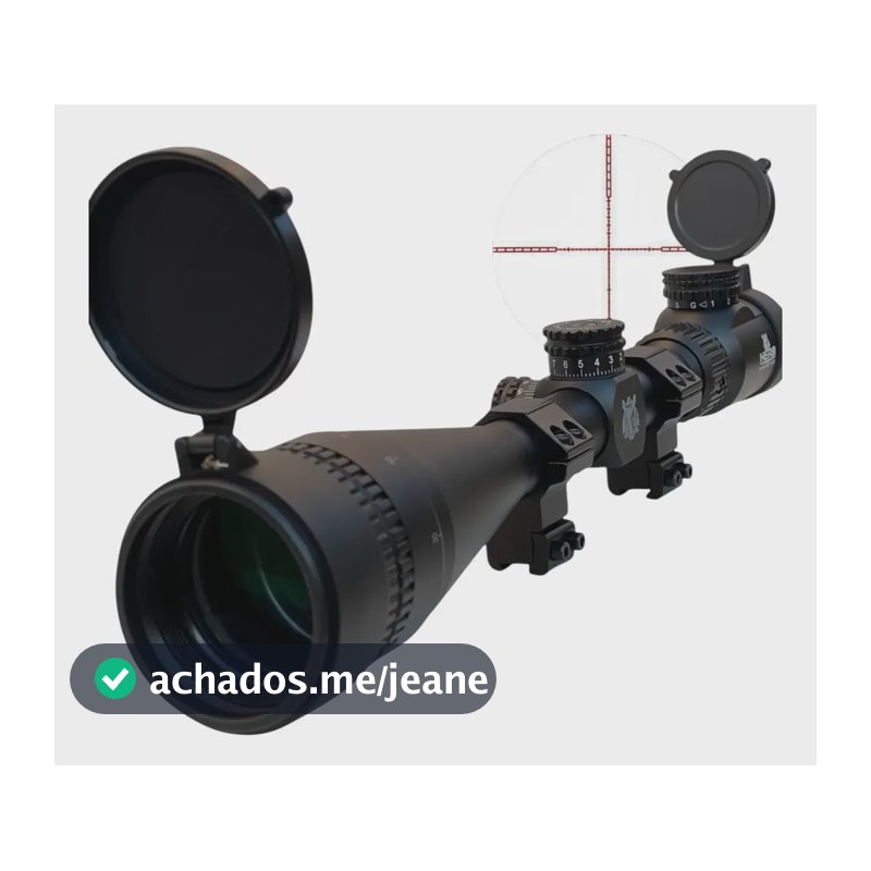 Luneta 4-16x44 Aoe + Para-sol + Tampas Flip Up + Ajust Click 20-22mm