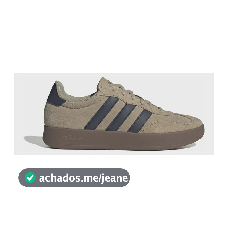 Tênis Masculino Barreda adidas Bege Liso 40 Br