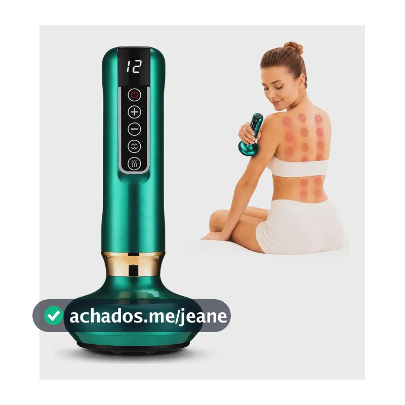 Aparelho Massageador Com Ventosa Anti Celulite Infravermelho Variado